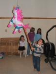 EOY 2005-017 - Instead of stockings, we had a piñata for the kids. They loved it.