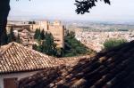 Alhambra viewed from Granada Overlook