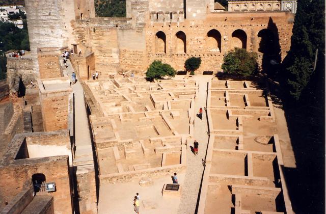 Alhambra Alcazar ruins