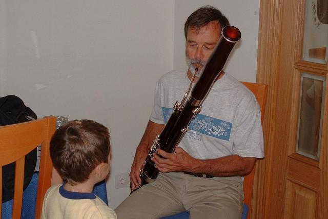 Burgos0903-03
John brought along his bassoon and practiced whenever he could