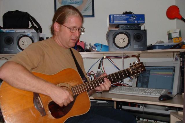 Burgos0903-04
Rick playing his new music compositions for us