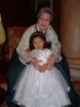 Taos and Janet-35 Janet's grandmother and the flower girl 