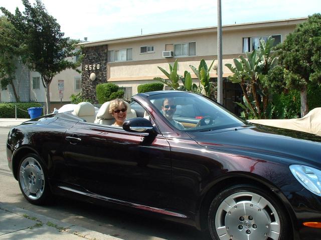 John and Sheila July 2003-08
Kathy and John in brother John's Lexus