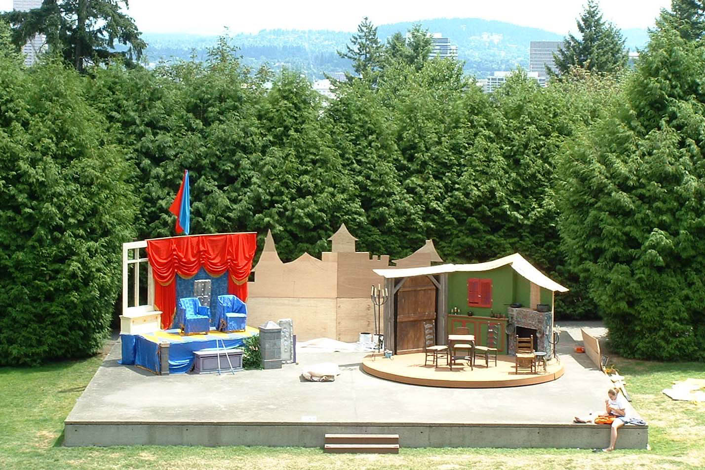 Portland Rose Garden-05 Stage in the park