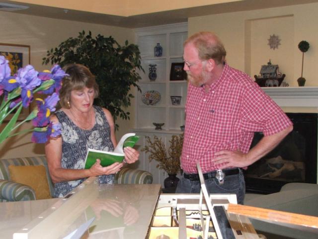 Carla and Maya 2006-22 - Jill Anderson, head of Pacific Repertory Opera, and Paul Woodring, assistant and accompanist